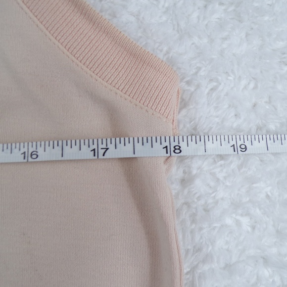 Ralph Lauren Polo Shirt Women's Size M Sleeveless Cotton Monogram Salmon 54050 - Picture 6 of 9